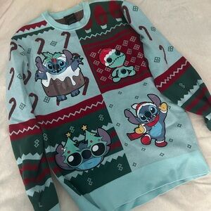 lilo and stitch christmas sweater